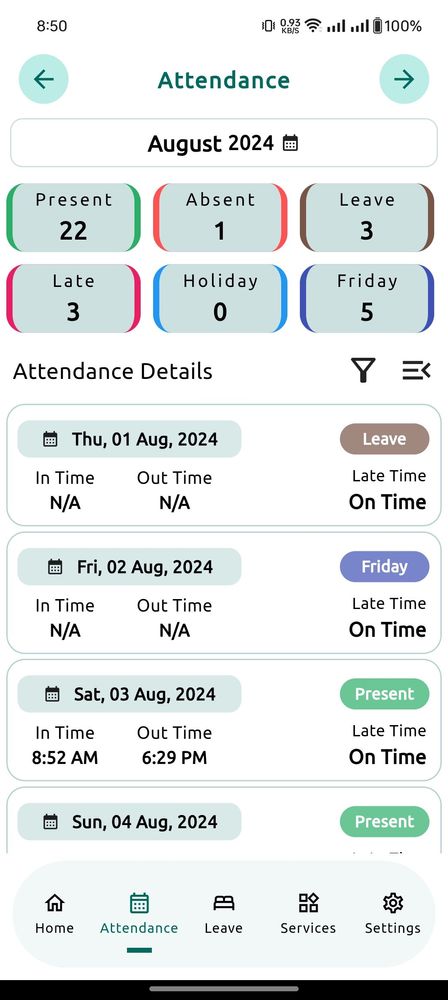KDS Portal screenshot 2