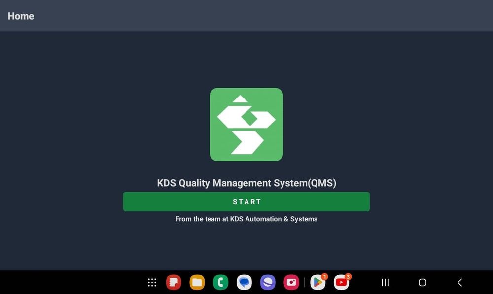 KDS QMS screenshot 2