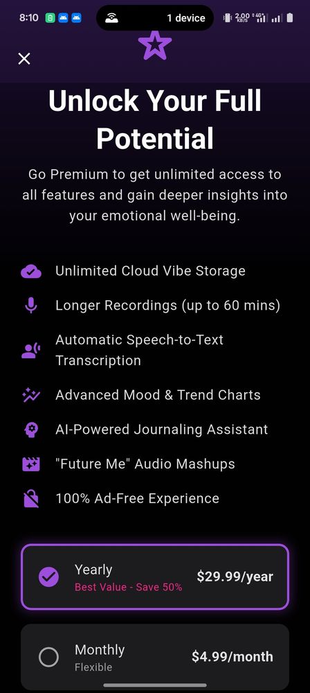 Vibe Journal screenshot 9