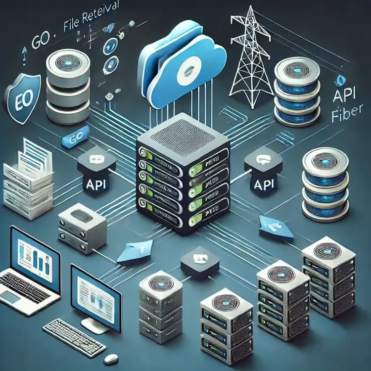 File Retrieval Microservice project preview